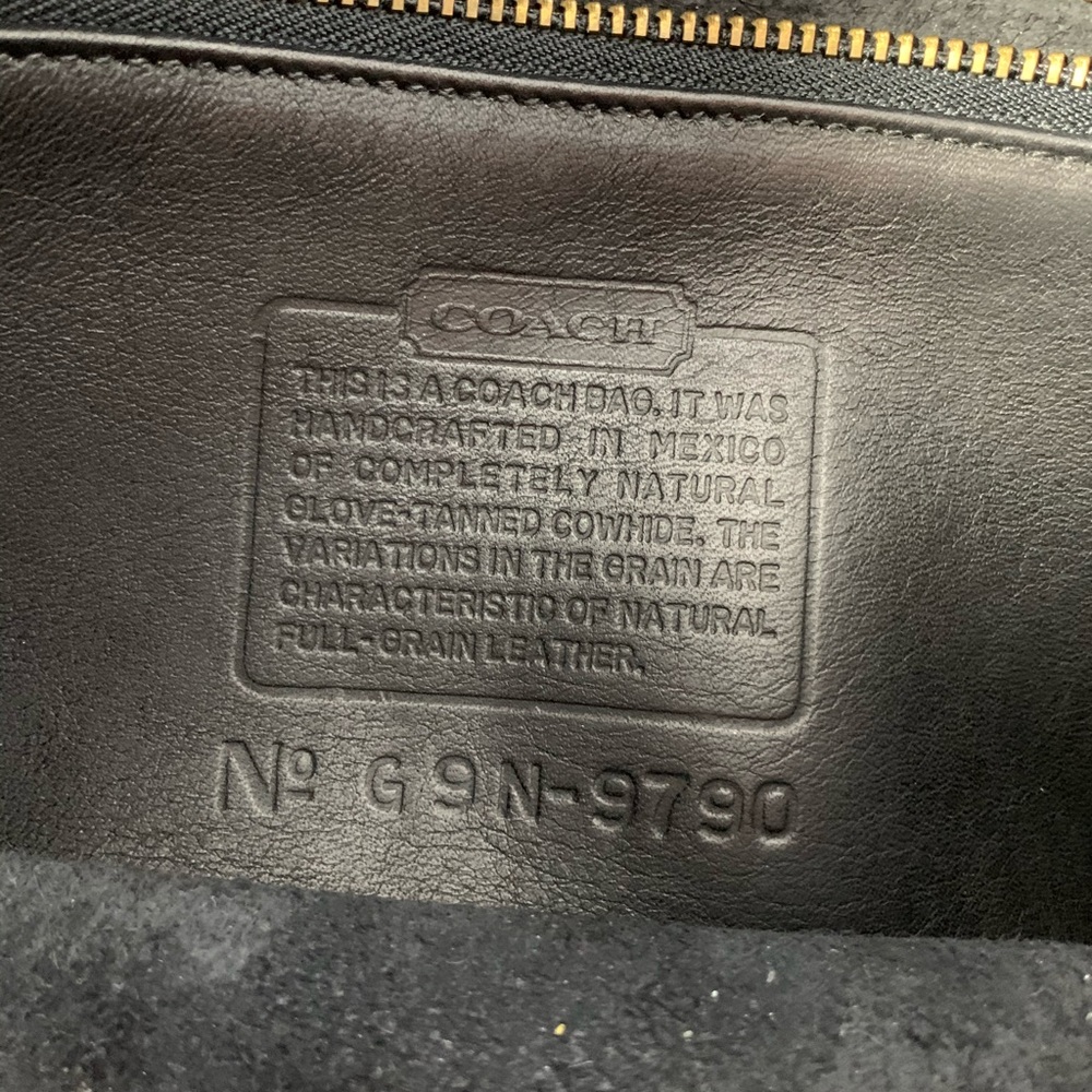 ❌SOLD❌Coach leather messenger /saddle bag - Picture 11 of 11